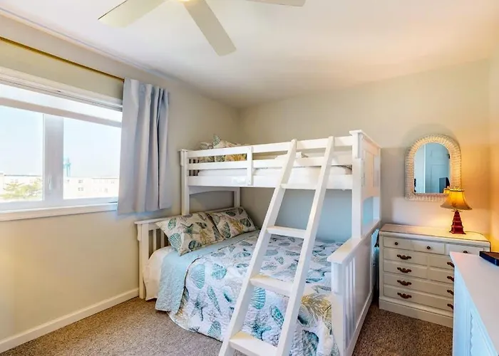 Lovely Oceanfront With Free Wifi Balcony Ocean Views Ac & Deck * Ocean City